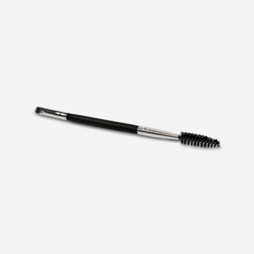 Duo spoolie and liner brush angled