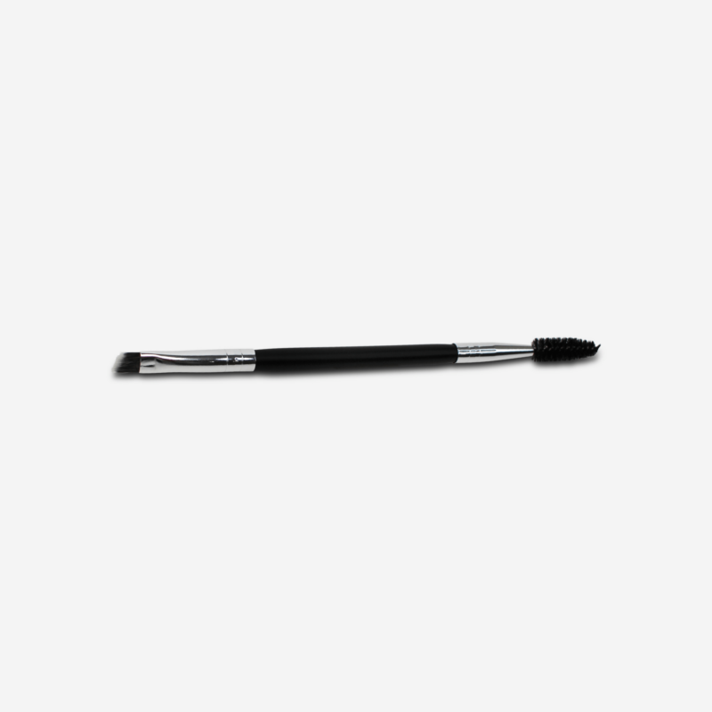 Duo spoolie and liner brush flat