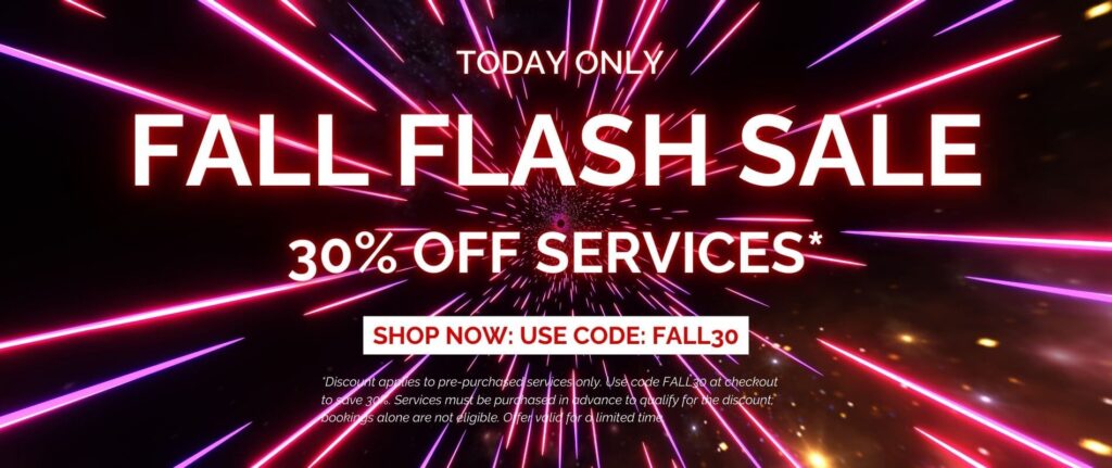 fall flash sale